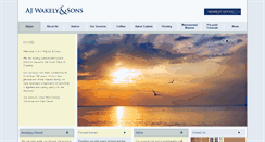 Desktop Screenshot of ajwakely.com